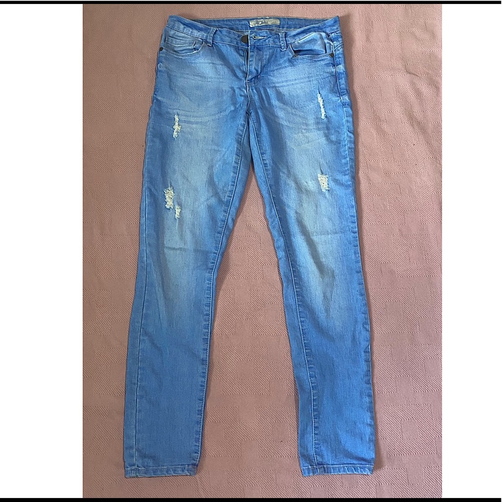 Blue Ripped Jeans